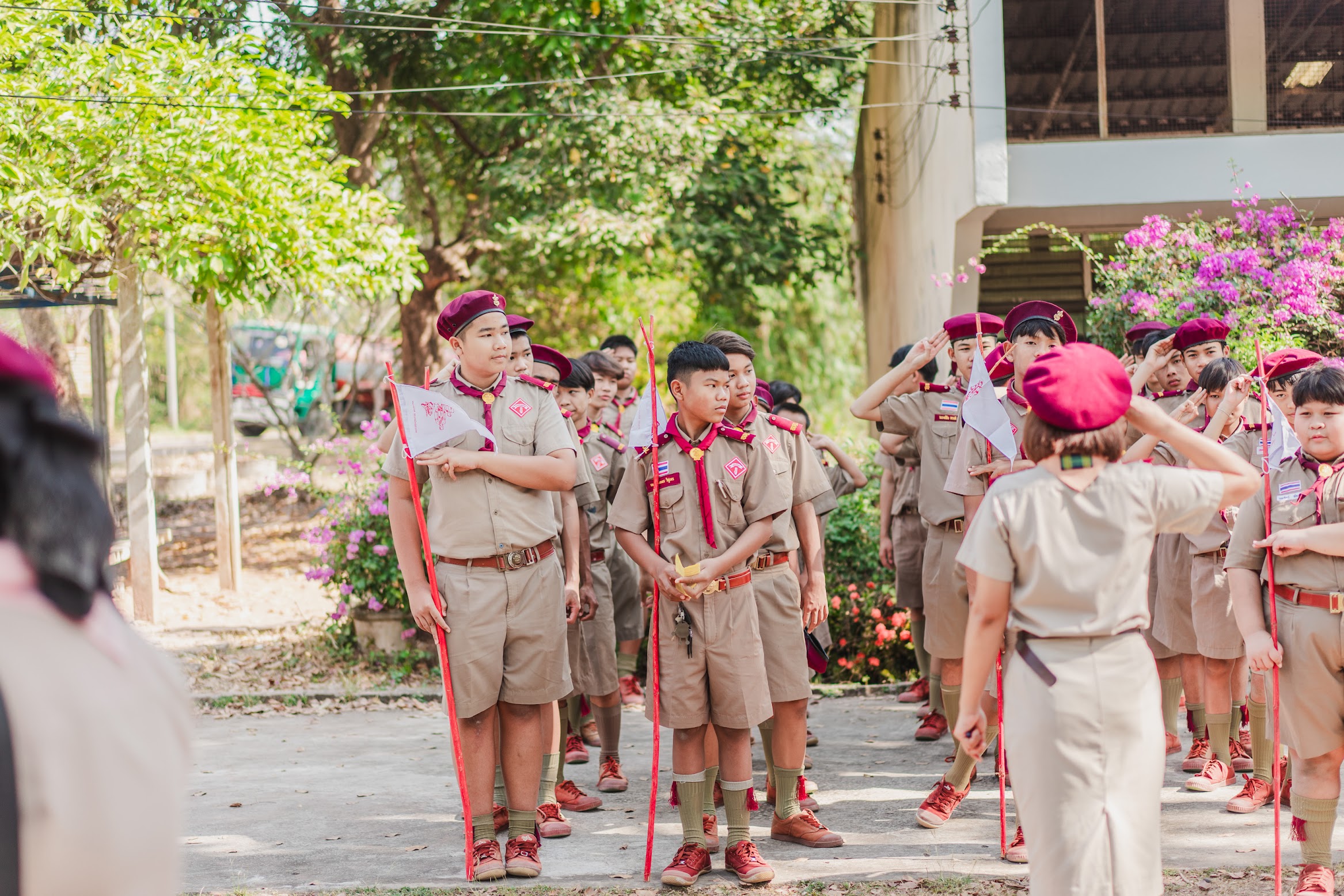 ภาพเข้าฐานลูกเสือ 2